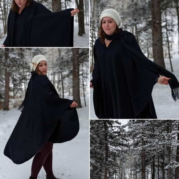 Gorgeous 100% alpaca wool shawl - Picture 6 of 10